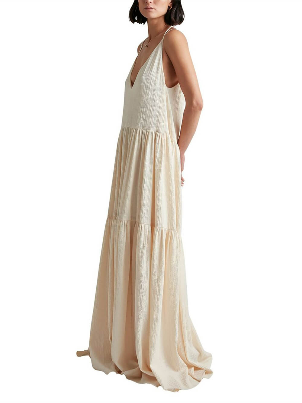 Zahara - Vestido largo de tirantes