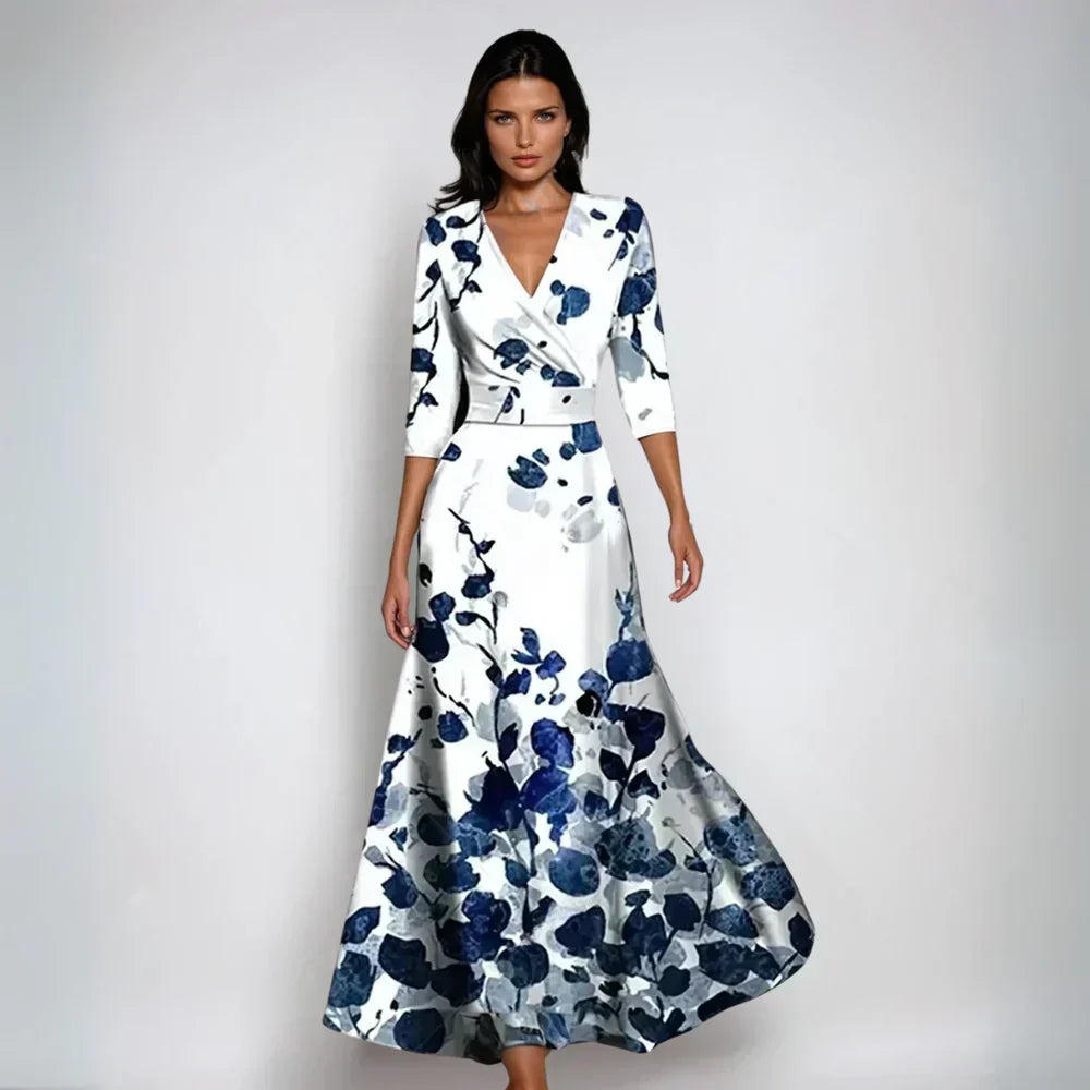 EMILY - VESTIDO LARGO ESTAMPADO