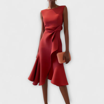 JADE - VESTIDO MIDI FLUIDO