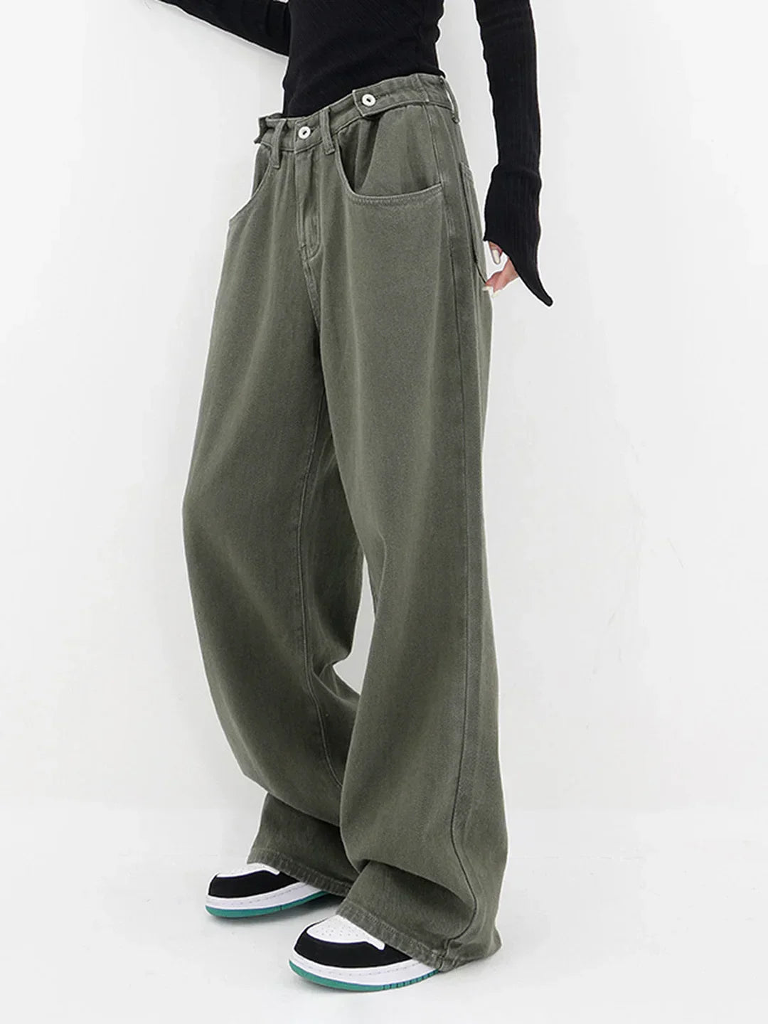 PANTALÓN VAQUERO HOLGADO