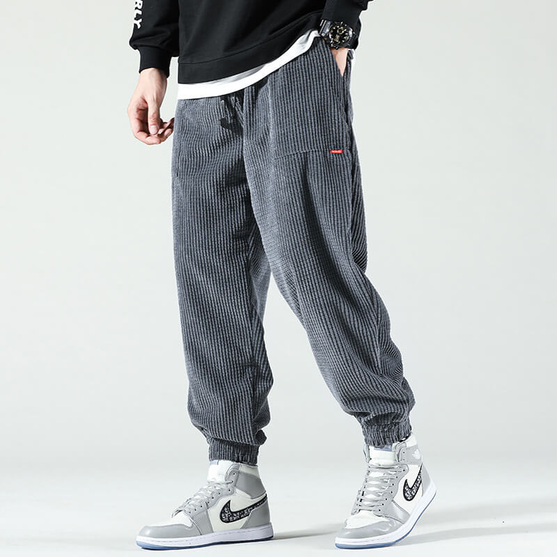 PANTALÓN DE PANA ESTILO JOGGER
