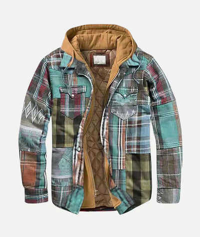 SANDRO - CHAQUETA A CUADROS