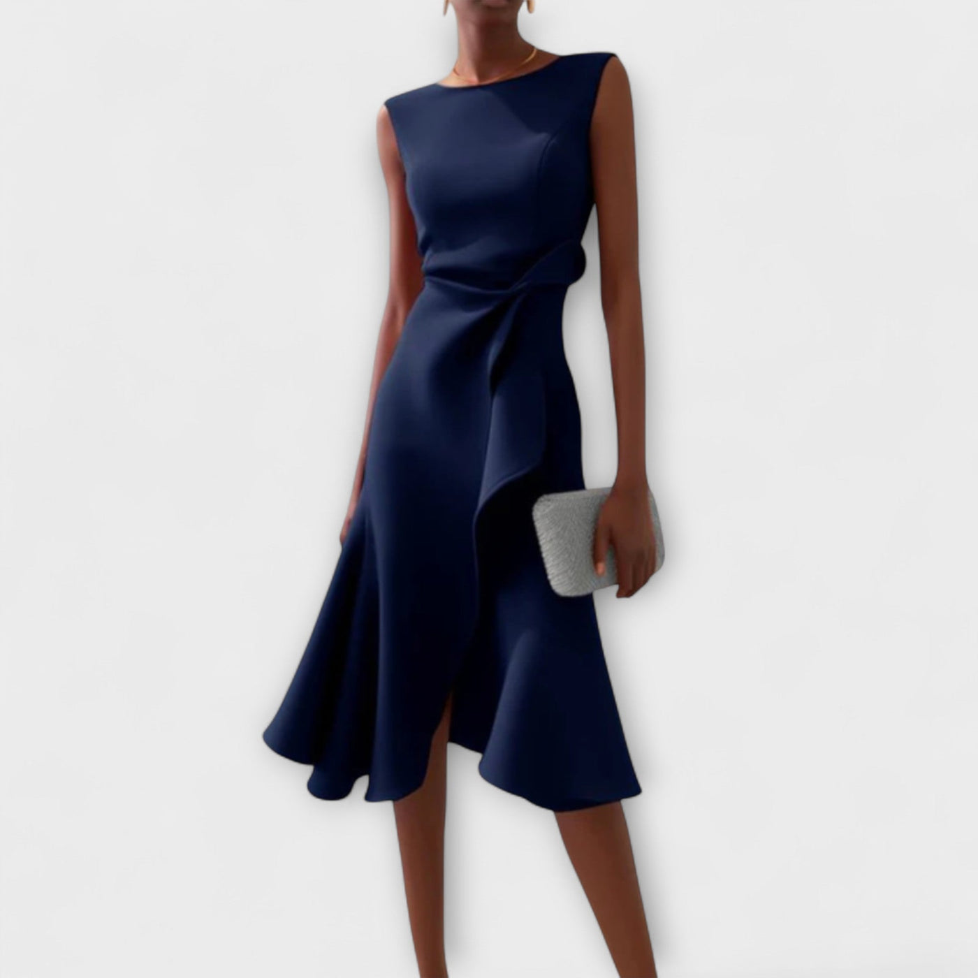 JADE - VESTIDO MIDI FLUIDO