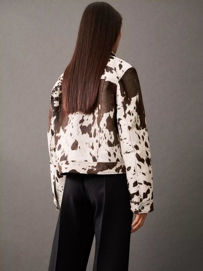 CHAQUETA ESTAMPADA