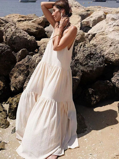 Zahara - Vestido largo de tirantes