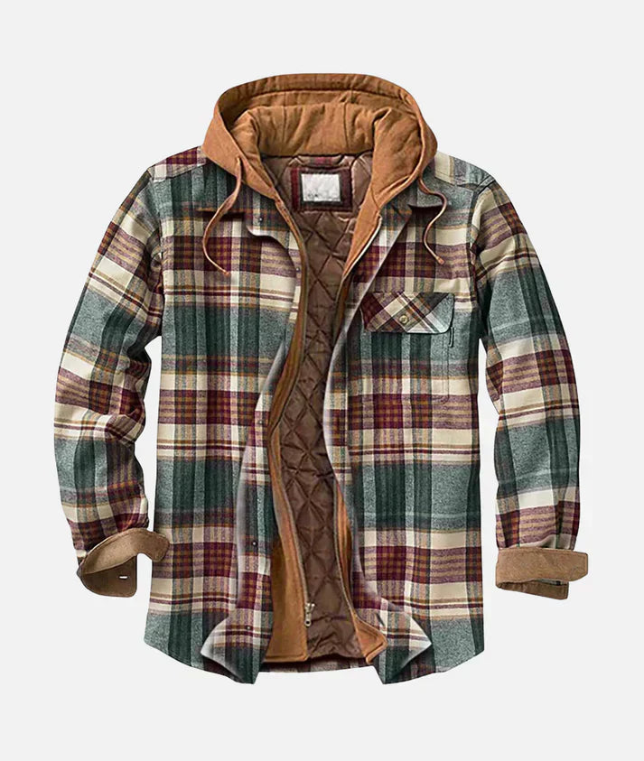 SANDRO - CHAQUETA A CUADROS