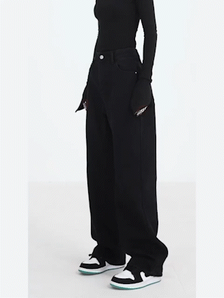 PANTALÓN VAQUERO HOLGADO