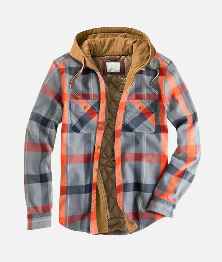 SANDRO - CHAQUETA A CUADROS