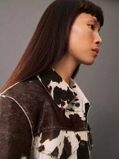 CHAQUETA ESTAMPADA
