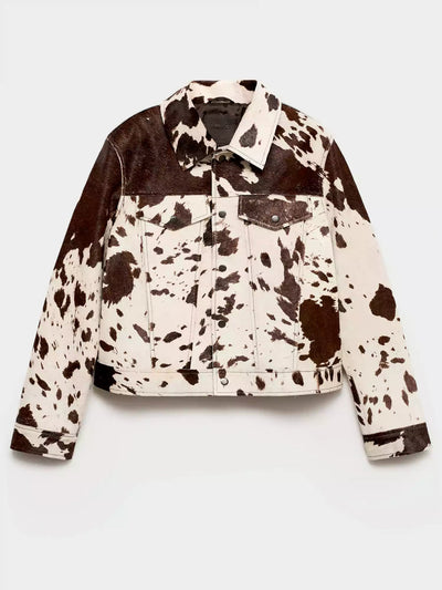 CHAQUETA ESTAMPADA