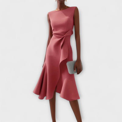 JADE - VESTIDO MIDI FLUIDO