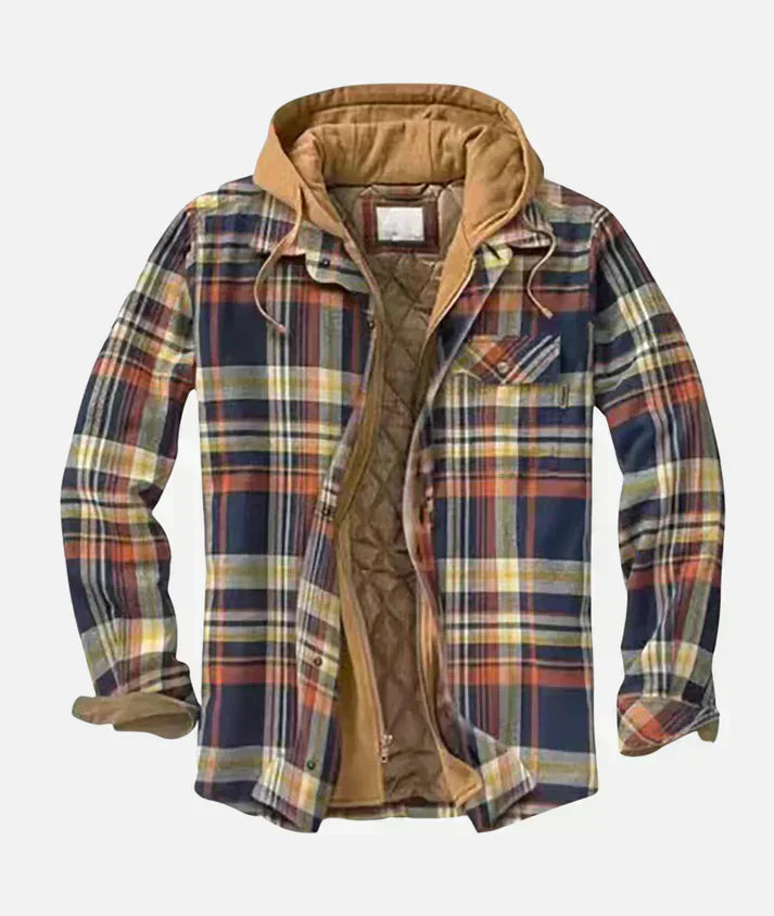 SANDRO - CHAQUETA A CUADROS