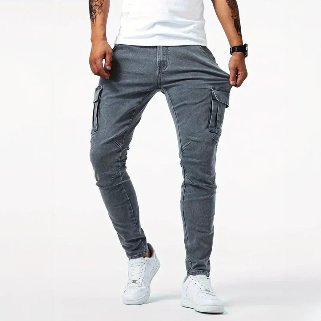 PANTALÓN CARGO ELÁSTICO