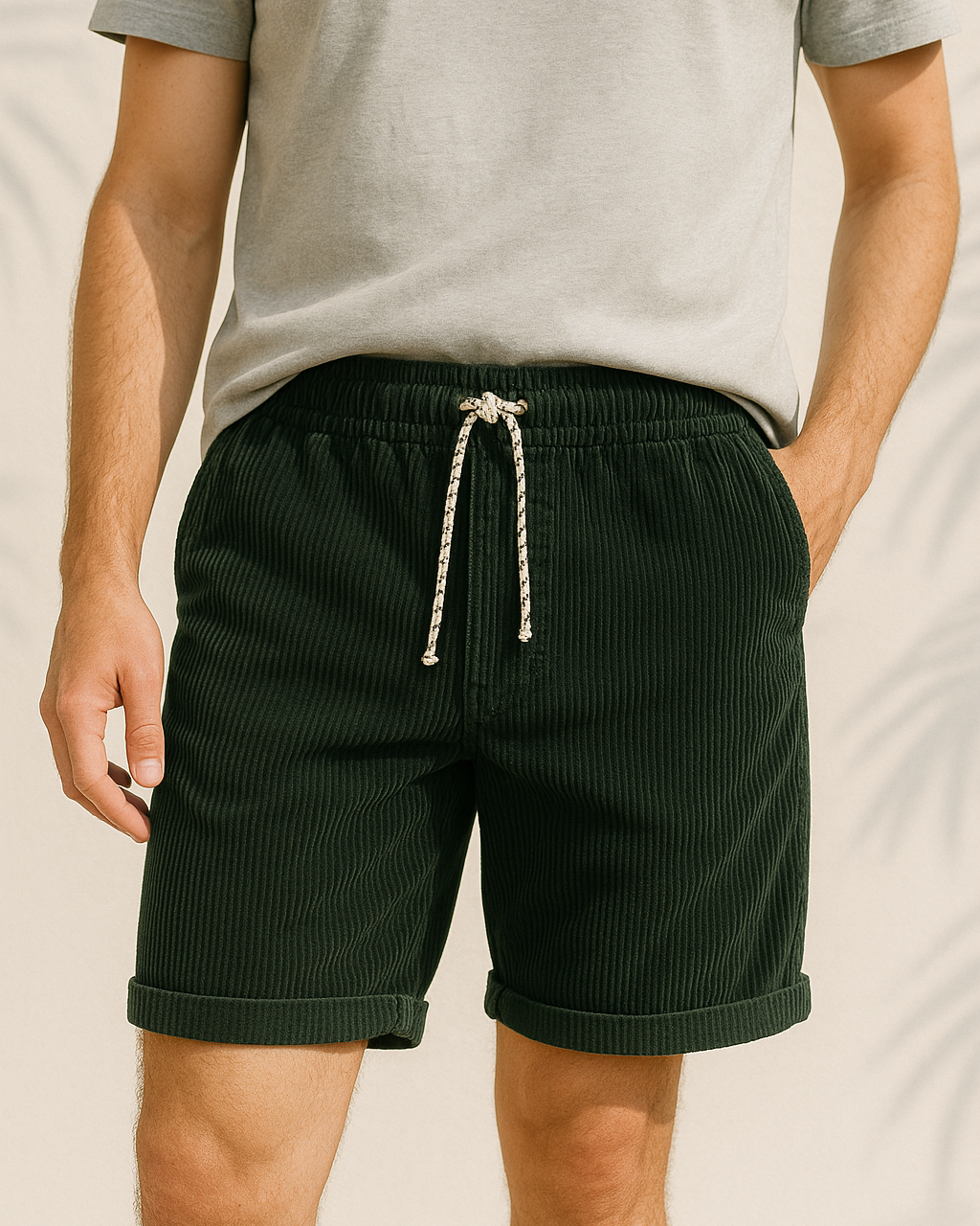 PANTALÓN CORTO DE PANA