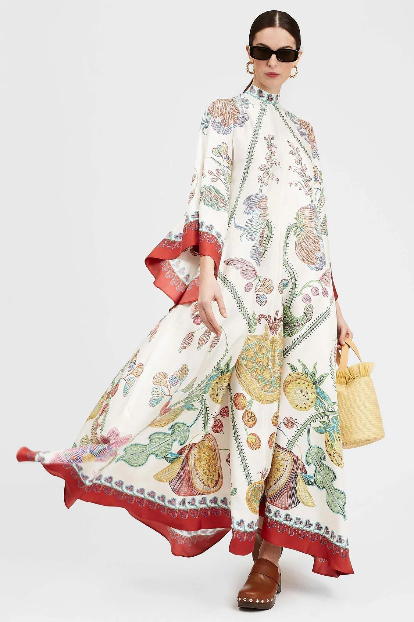 Azucena - Caftán estampado