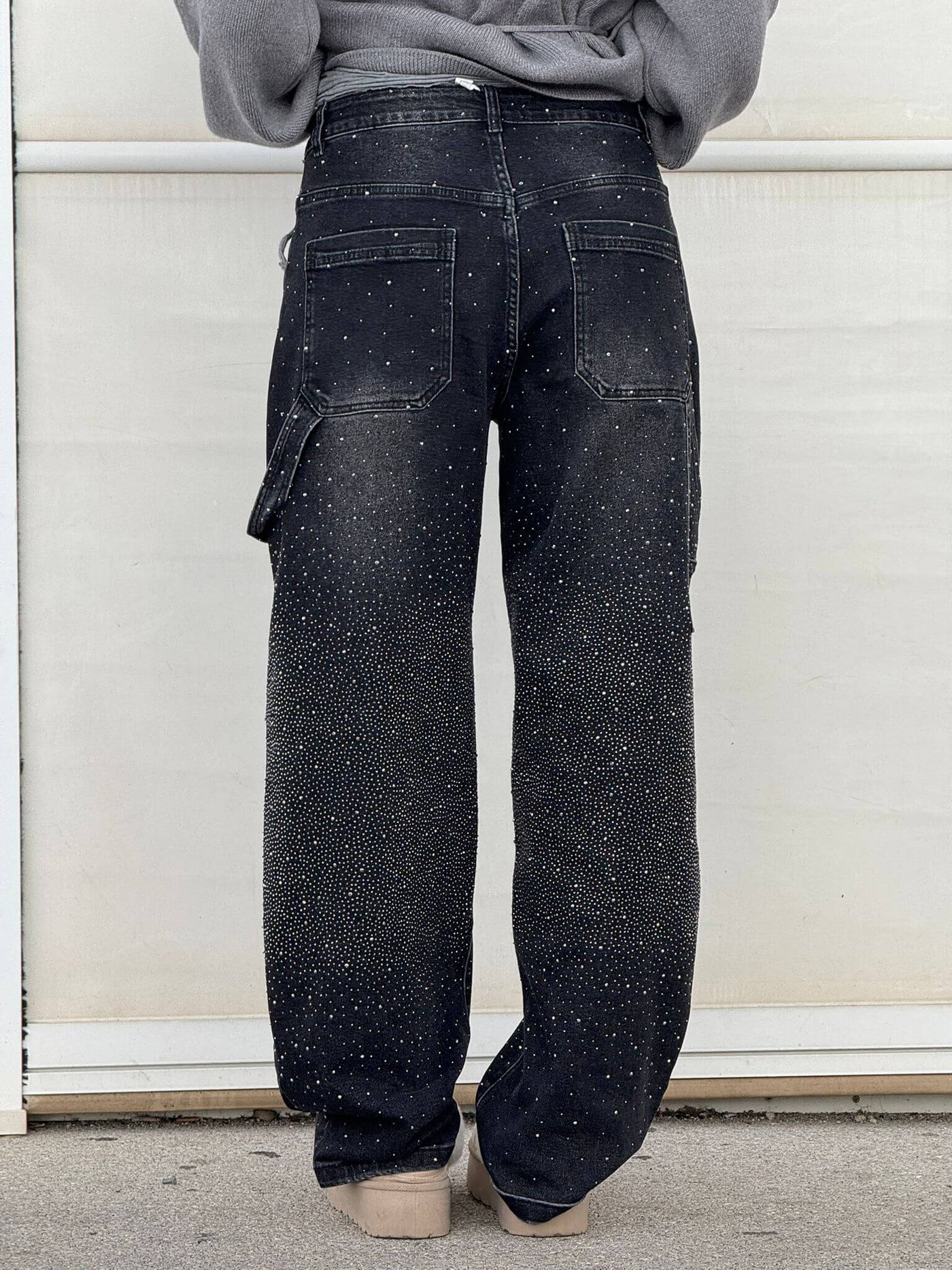 Pantalón vaquero glitter