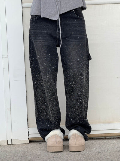 Pantalón vaquero glitter