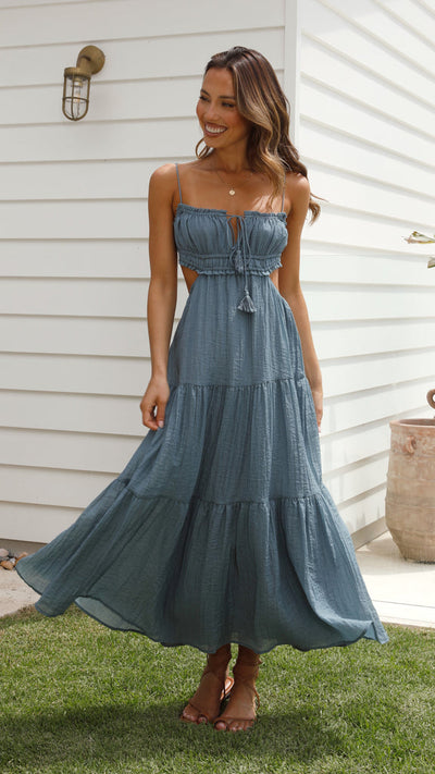ADA - VESTIDO MIDI DE TIRANTES