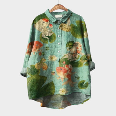 VIOLETA - BLUSA ESTAMPADA