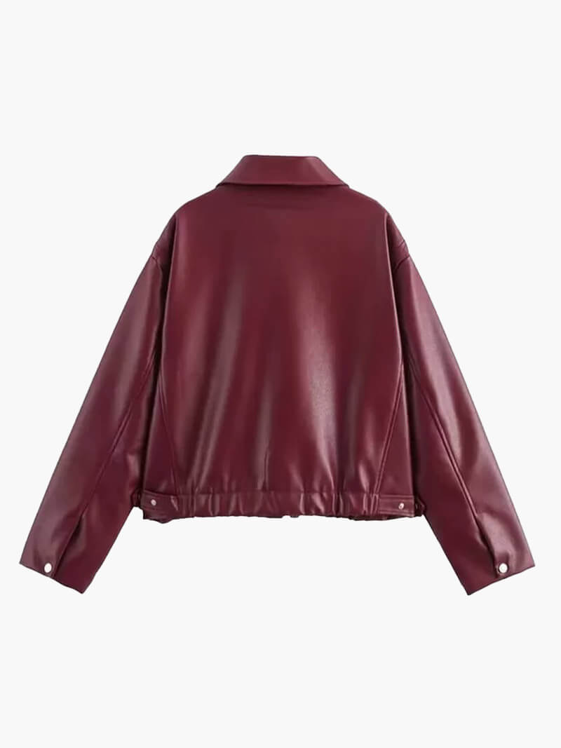 INAYA - BOMBER CUERO