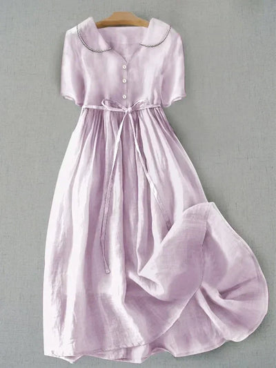 ISLA - VESTIDO MIDI FLUIDO