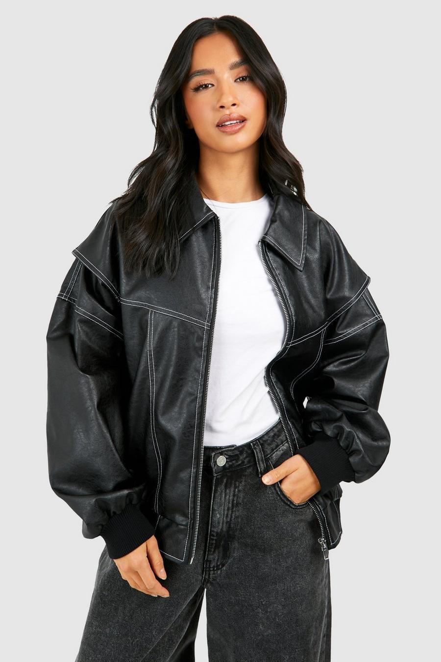 ONA - BOMBER DE CUERO