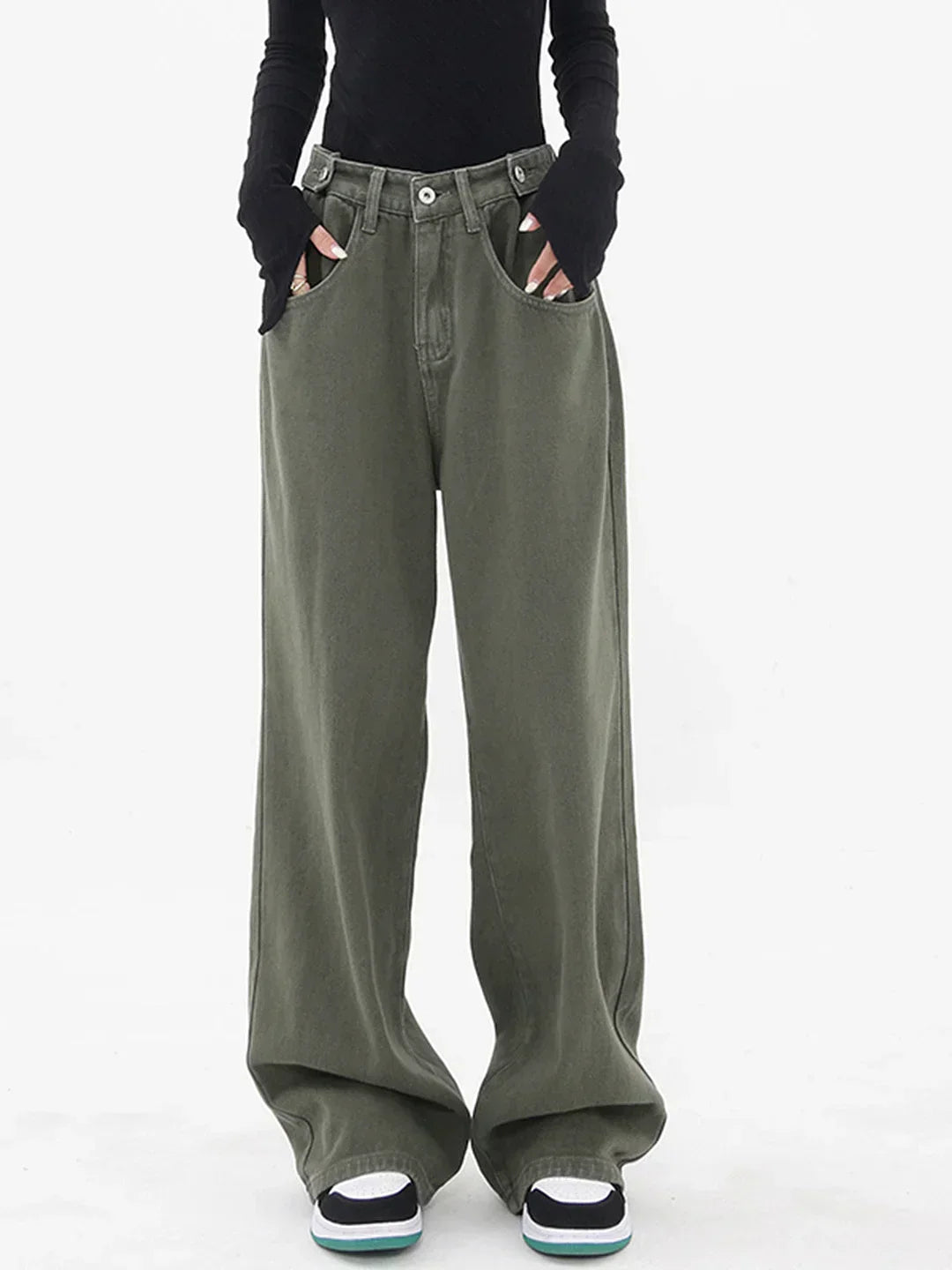 PANTALÓN VAQUERO HOLGADO