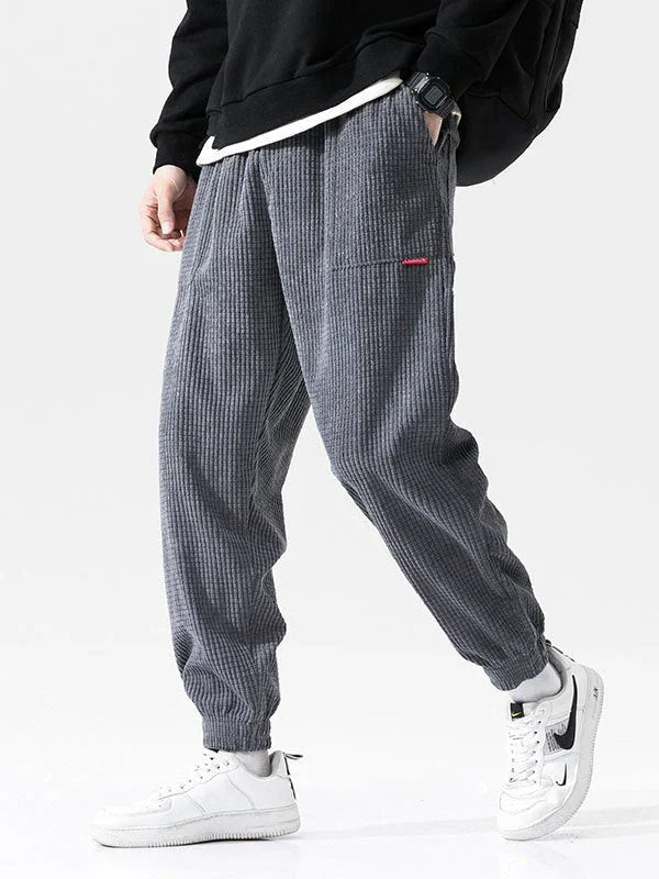 PANTALÓN DE PANA ESTILO JOGGER