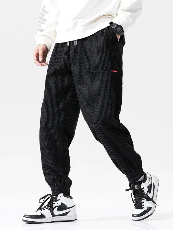 PANTALÓN DE PANA ESTILO JOGGER