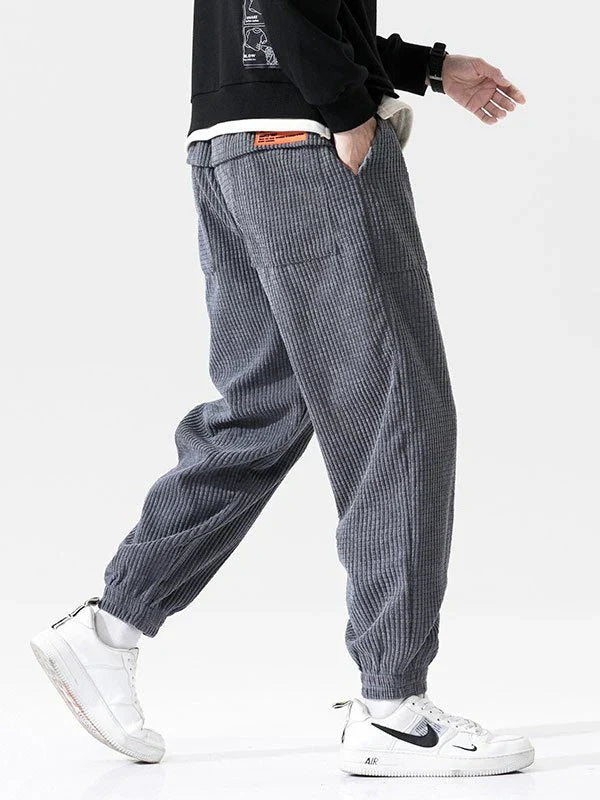 PANTALÓN DE PANA ESTILO JOGGER