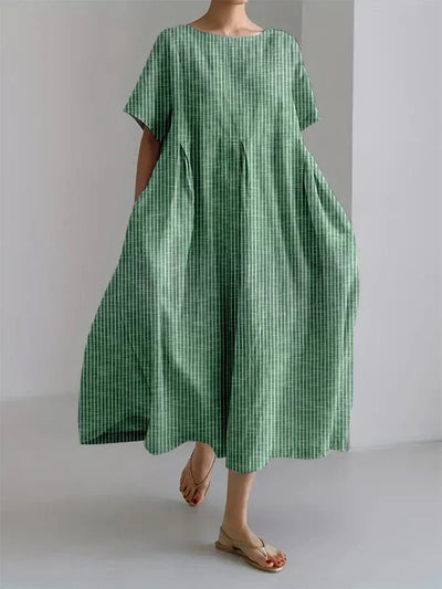 Blanca - Vestido midi estampado