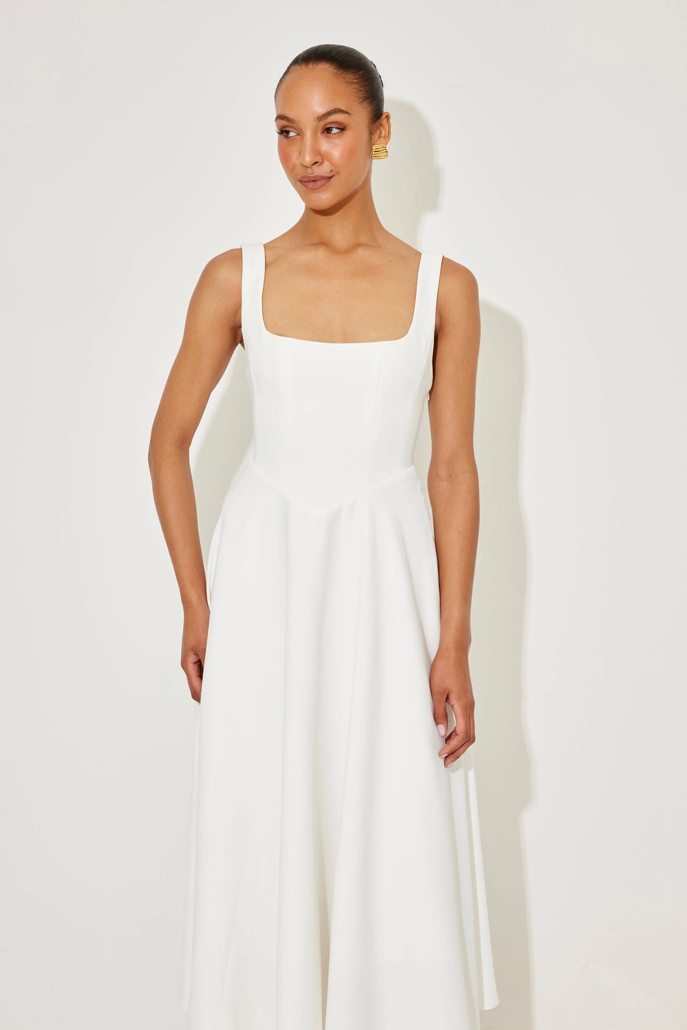 AMELIA - VESTIDO MIDI FLUIDO