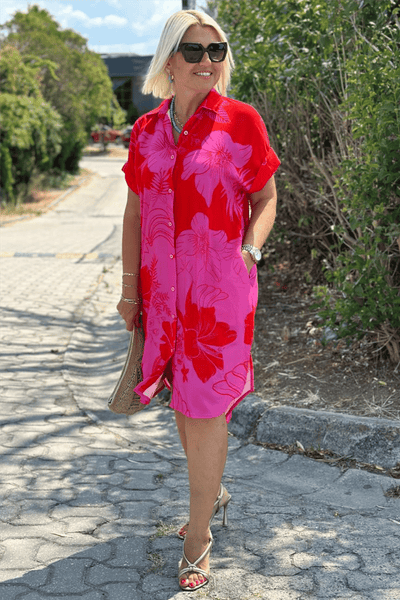 NADIA - VESTIDO MIDI ESTAMPADO