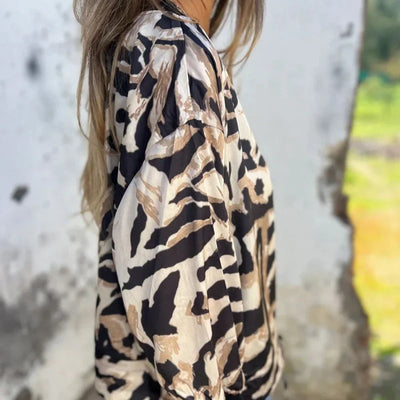 MARÍA - BOMBER ESTAMPADA